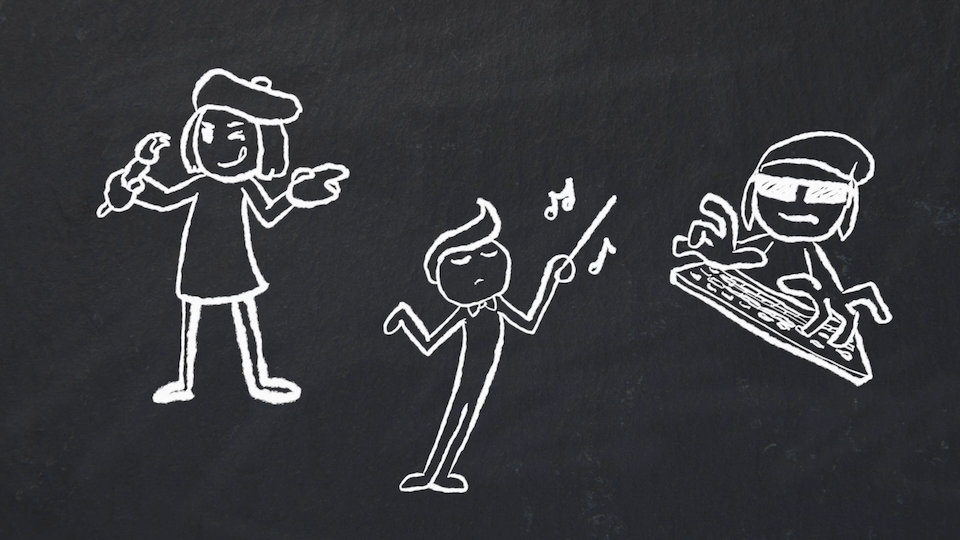 An artist, a musician, and a programmer